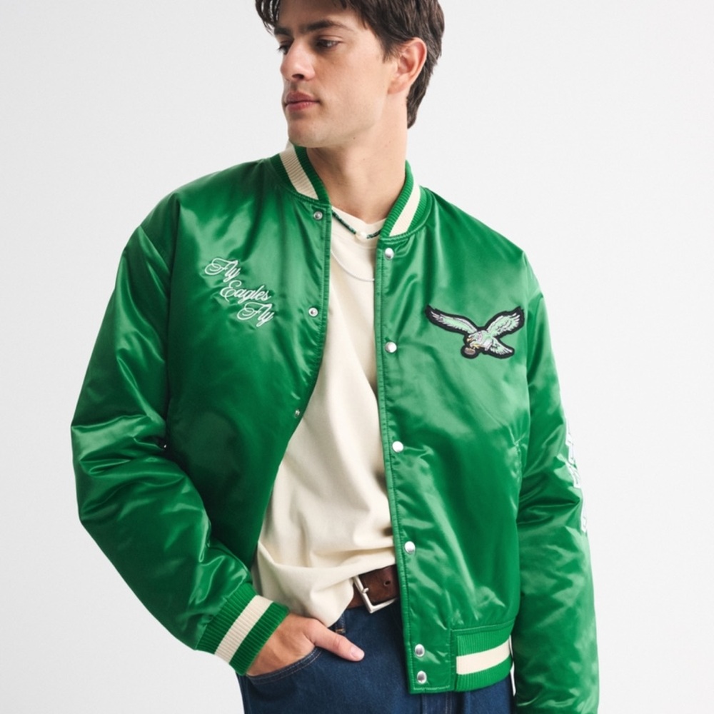 Abercrombie Philadelphia Eagles Varsity Jacket